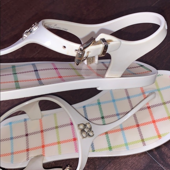 COACH LALA JELLY THONG SANDALS - Picture 2 of 7